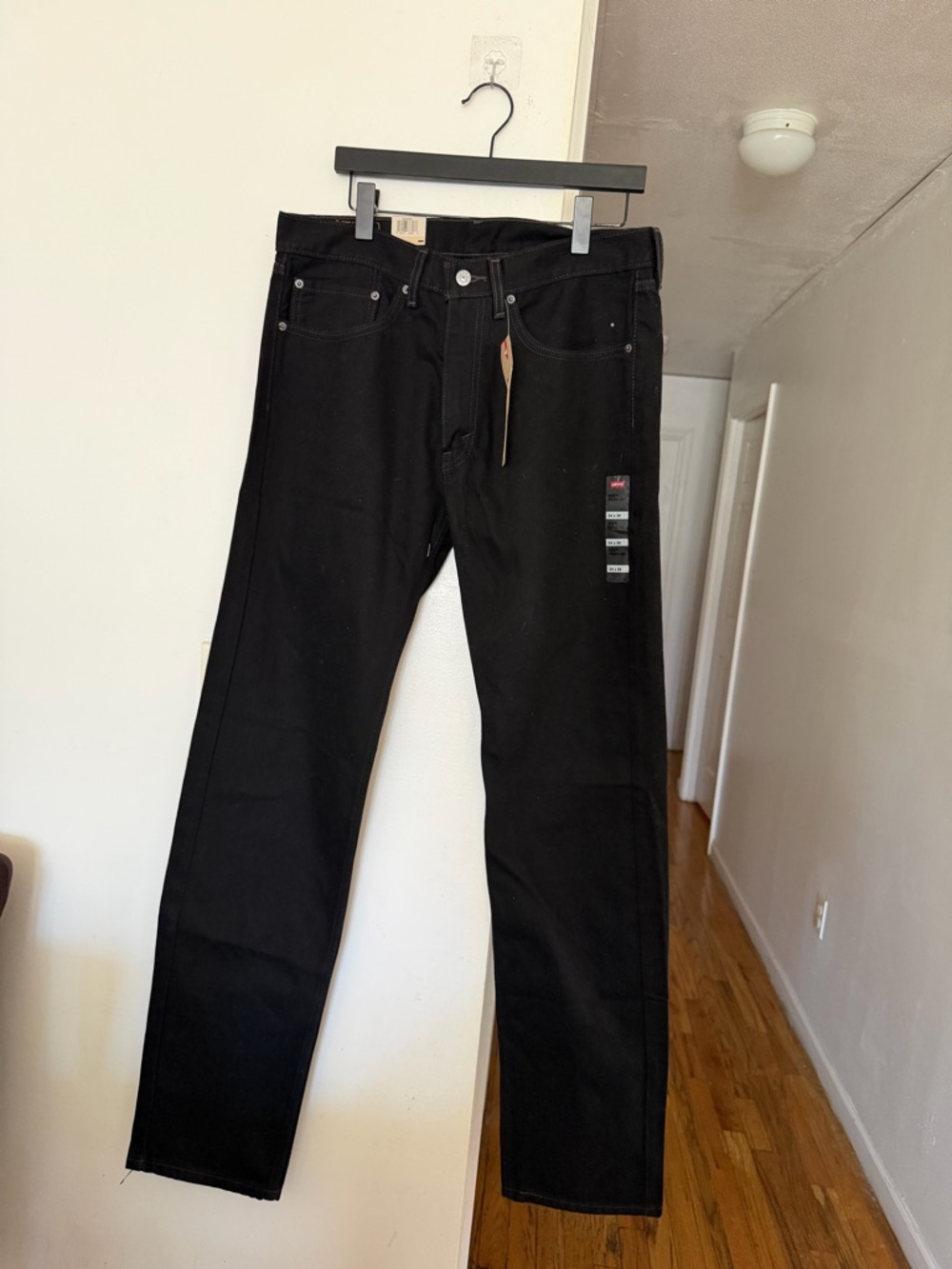 Levi's Black Men's Straight Jeans